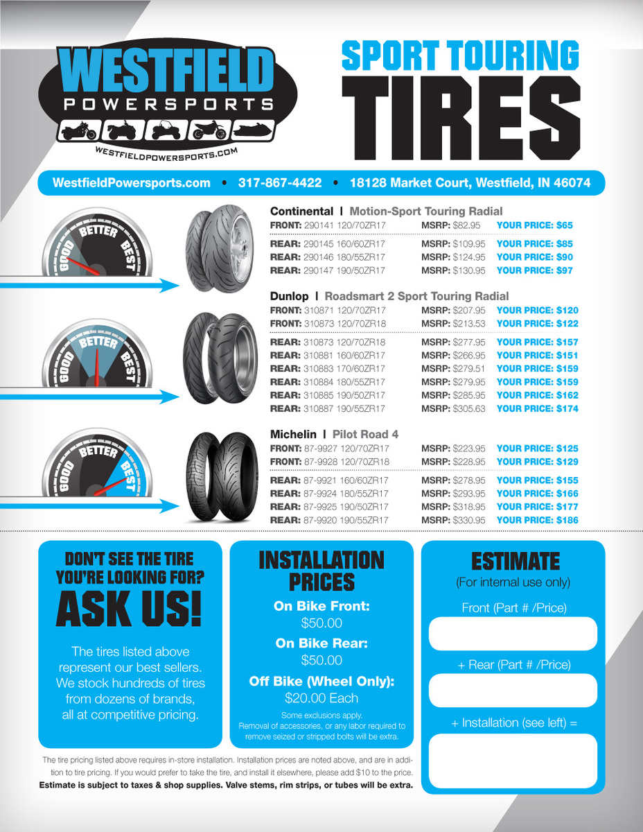 Sport Touring Tires